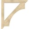 Ekena Millwork Westlake Slat Rough Sawn Bracket w/ Offset Brace, Douglas Fir, 6"W x 40"D x 44"H BKT0604X40X44WTL06RDF - alternate 2